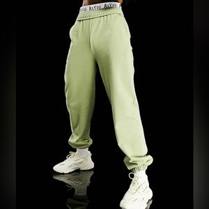 AsYou Ultra High Rise Green Joggers